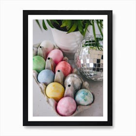 Easter Eggs 398 Art Print