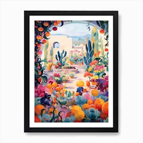 House Garden 4 Art Print