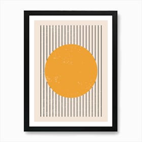 Abstract Shapes And Lines Graphics No 3 Art Print