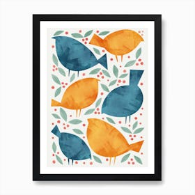 Birds in Art Print