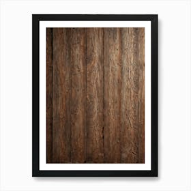 Antique Wooden Texture Showcasing A Rich Rustic Design With An Intricate Grunge Pattern Incorporat (4) Art Print