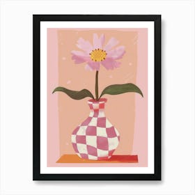 Wild Flower Vase 2 Art Print