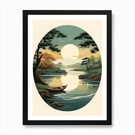 Asian Landscape 7 Art Print