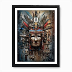 Resonating Heritage in Indigenous Art Art Print