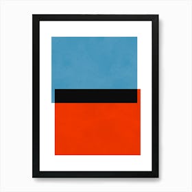 Modern and conceptual geometric 8 Art Print