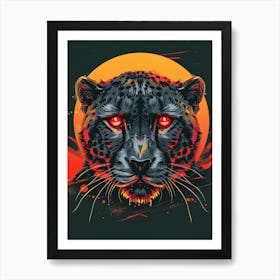 Leopard Print 10 Art Print