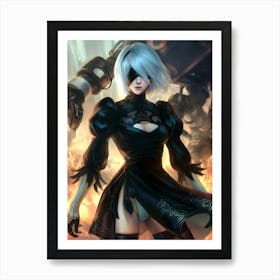 2B Nier Automata 2 Poster