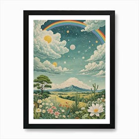 Fantasy Landscape Art Print