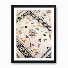 Tiled Floor Art Print