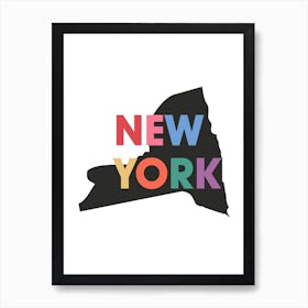 Abstract New York Art Print