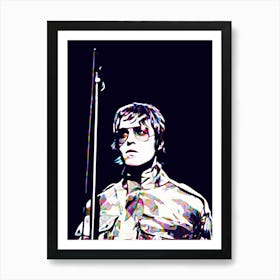 liam gallagher oasis britpop music band 6 Art Print