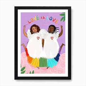 Love Is Love Art Print