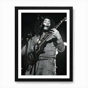 Bob Marley In London Art Print