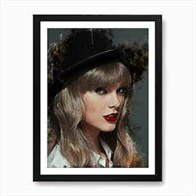 Taylor Swift 45 Art Print