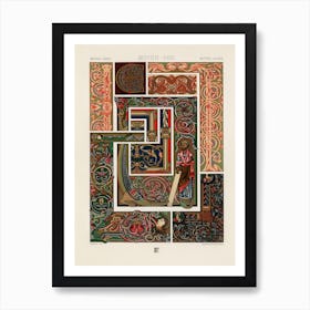 Medieval Pattern, Albert Racine (3) Art Print