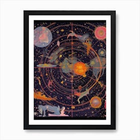 The Cosmos Celestial 3 Art Print