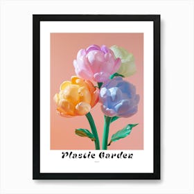 Dreamy Inflatable Flowers Poster Peony 1 Art Print