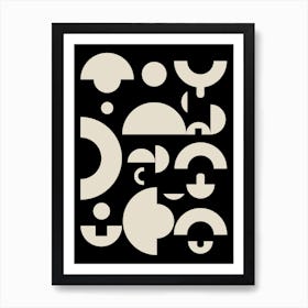 Forms Night Art Print