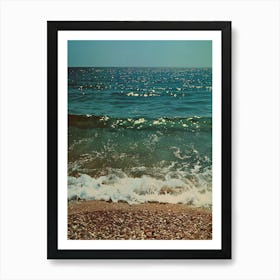 Beach Scene Art Print