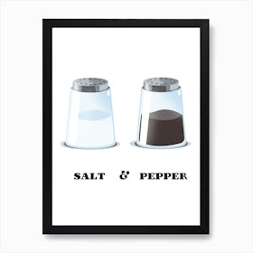 Salt And Pepper Shakers Art Print