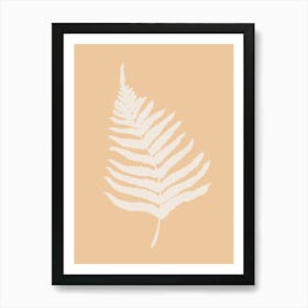 Peach Floral Art Poster_2670664 Art Print