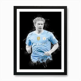 Kevin De Bruyne 2 Art Print