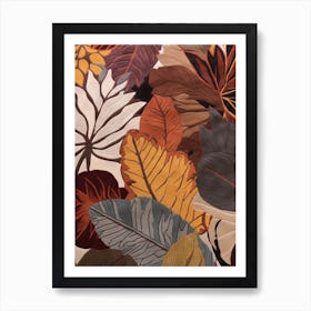 Fall Botanicals Hydrangea 3 Art Print