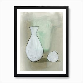 Vase And Ball Art Print