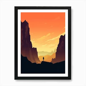 Desert Landscape 2 Art Print