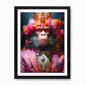 King Of The Jungle 3 Art Print