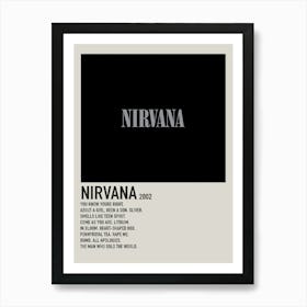 Nirvana 2002 Poster 1 Art Print