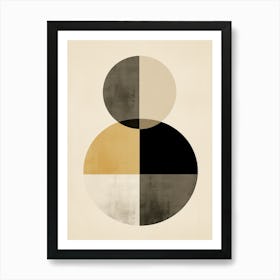 Ivory Ried Im Innkreis Geometric Whispers Art Print