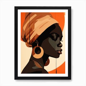 African Woman 59 Art Print