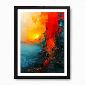 Abstract Painting 79 Art Print