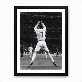 Ronaldo Real Madrid Art Print