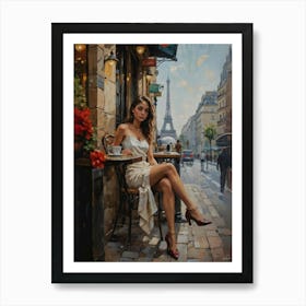 Paris Cafe 7 30x40in 9000x12000px 18mb Art Print