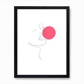 Lips Art Print