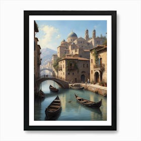 Venice Canal 15 Art Print