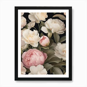 Peonies 4 Art Print