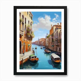 Venice Canal.7 Art Print
