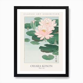 Water Lily, Ohara Koson Poster Art Print