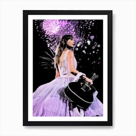 Taylor Swift 5 Art Print