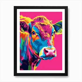 Cow Painting 4 Art Print