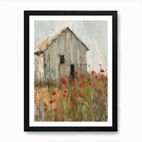 Poppies In The Field 22 Art Print