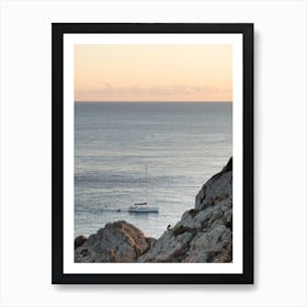 Sailing Into The Sunset 2 Art Print