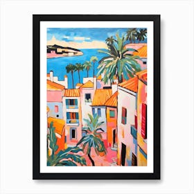 Palma De Mallorca 8 Fauvist Painting Art Print