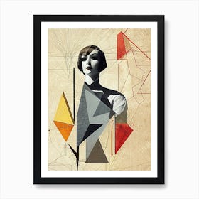 Deco Geometry Art 10 Art Print