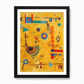 Abstract Painting 2017 Art Print