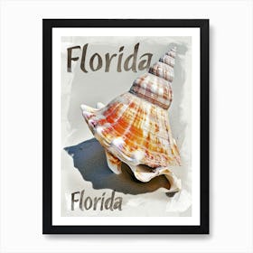 Florida Shell Art Print