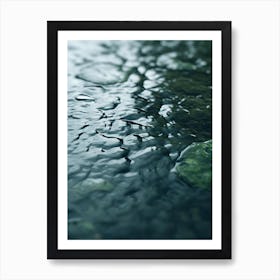 Water Droplet Art Print